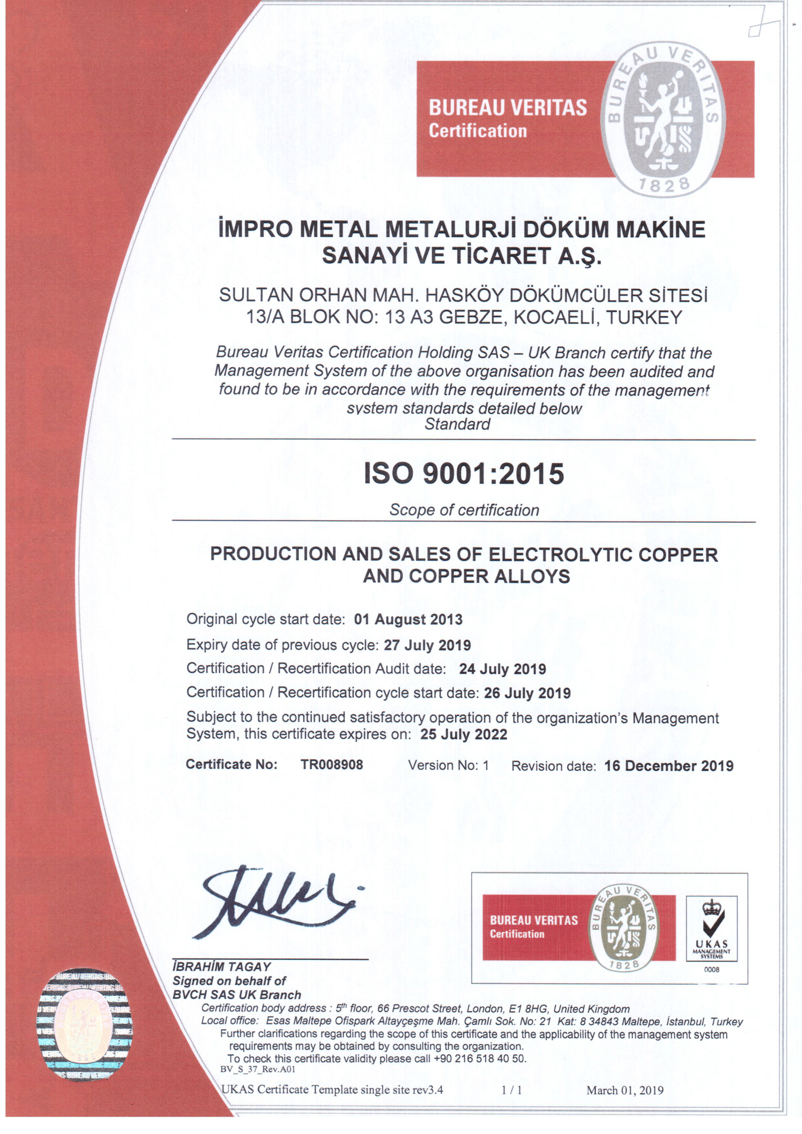 ISO 9001:2008